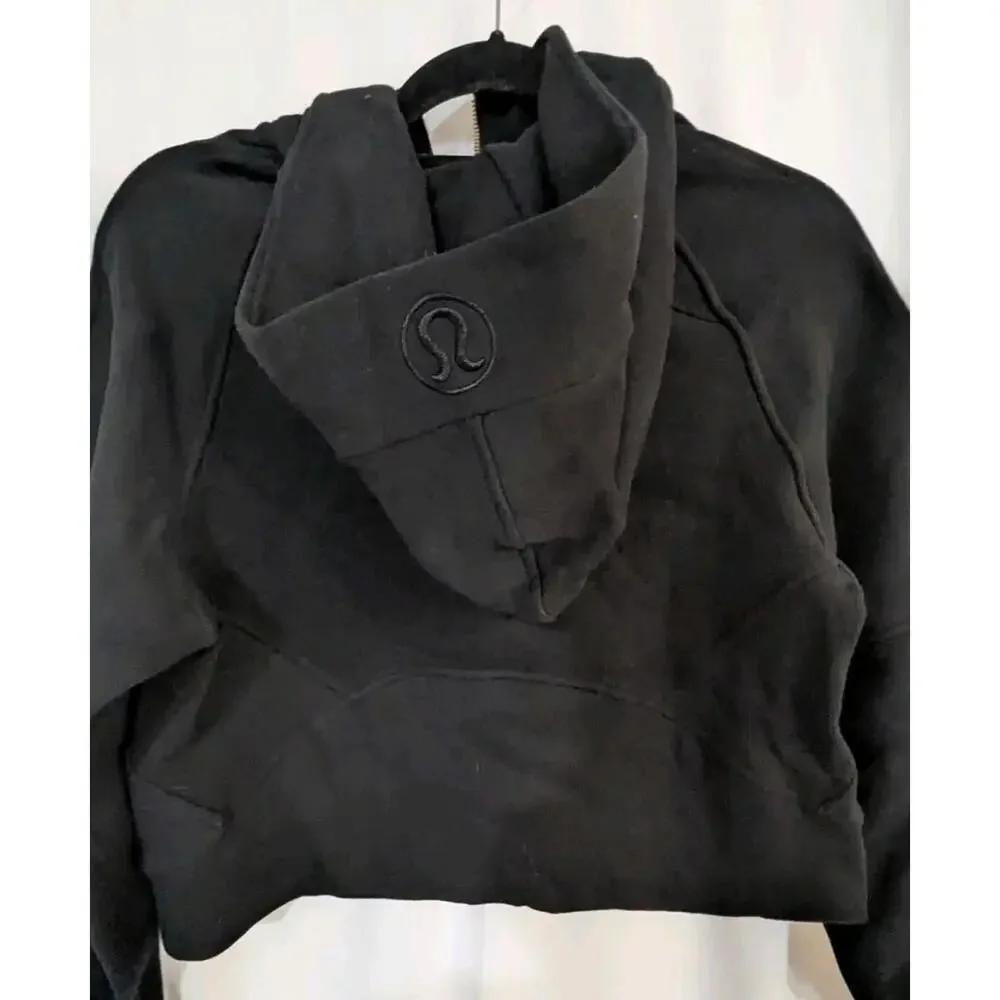 RARE Lululemon Scuba Half Zip Hoodie – Black/Gold (S/M, HK IMPORT) - Picture 4 of 7